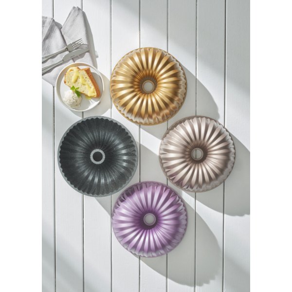 Emsan Griss Hardstone Gri Döküm Kek Kalıbı 24 cm