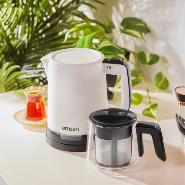 Emsan Handy Pro Beyaz Çay Makinesi