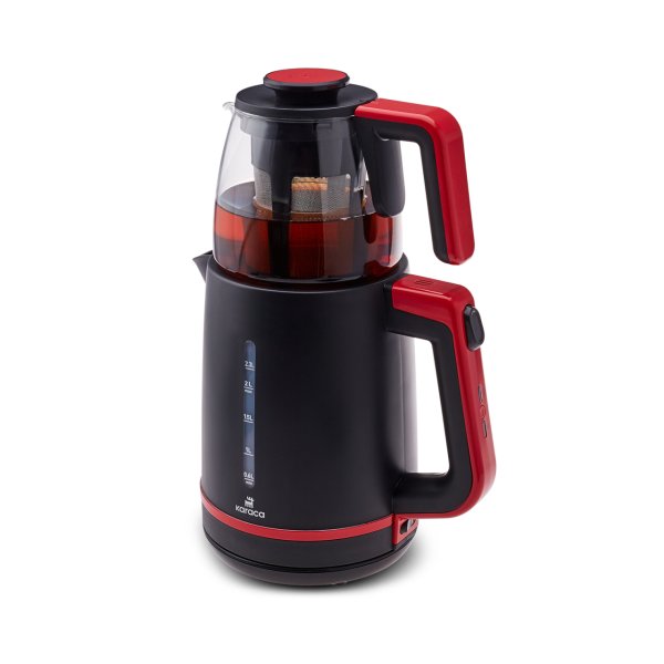 Karaca Maxi Tea XL 2in1 Cam Demlikli Çay Makinesi ve Kettle