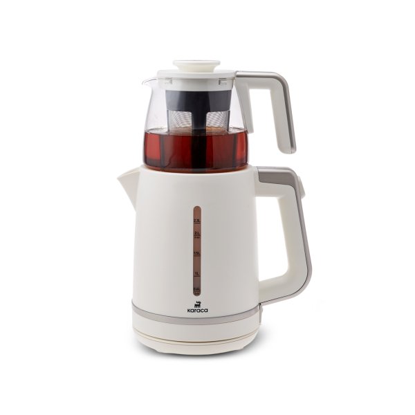 Karaca Maxi Tea XL 2in1 Cam Demlikli Çay Makinesi ve Kettle