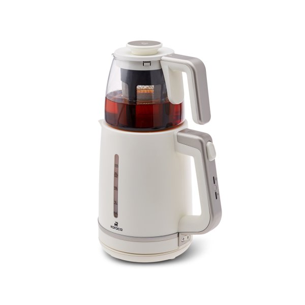 Karaca Maxi Tea XL 2in1 Cam Demlikli Çay Makinesi ve Kettle