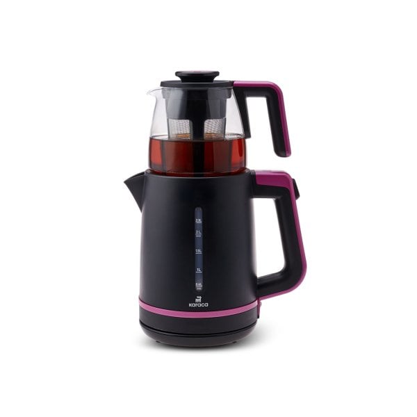 Karaca Maxi Tea XL 2in1 Cam Demlikli Çay Makinesi ve Kettle
