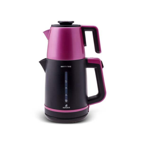 Karaca Berry Tea XL 2in1 Çelik Demlikli Çay Makinesi ve Kettle