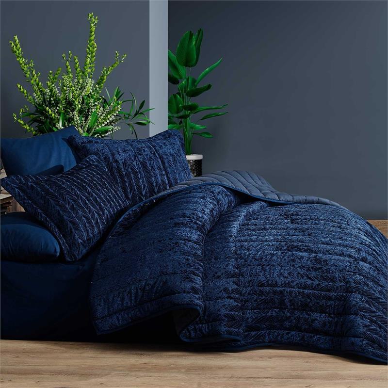 VELVET COMFORT SET LACİVERT
