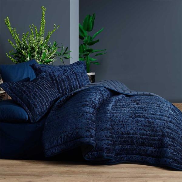 VELVET COMFORT SET LACİVERT