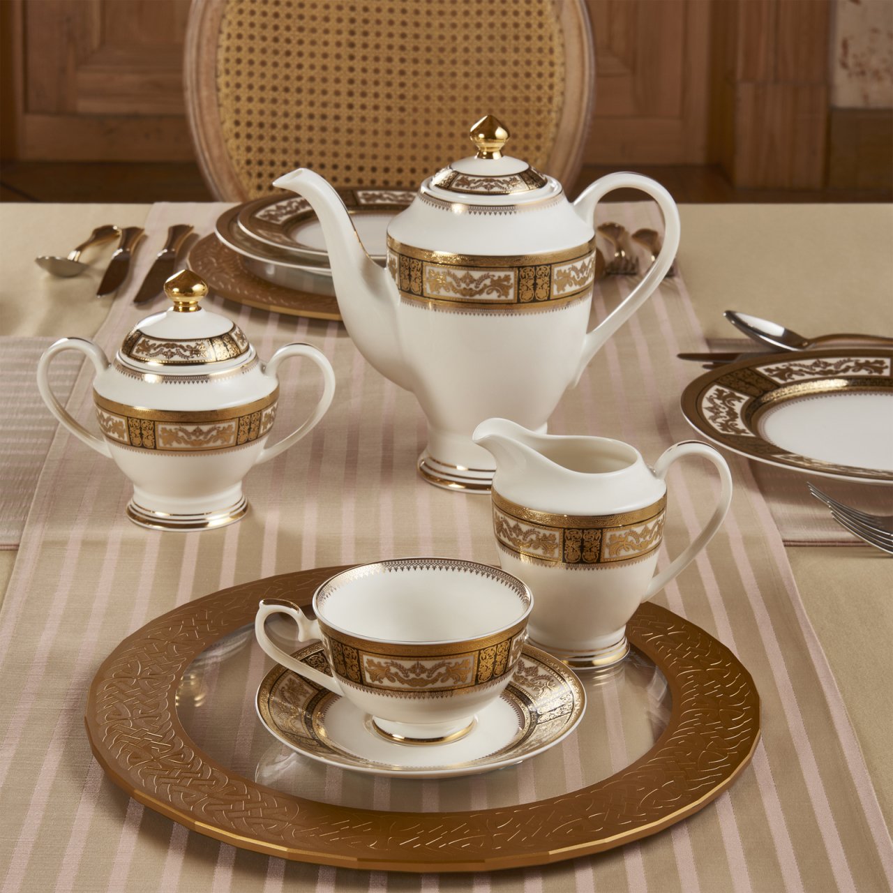 Weimar Friederike Of Hesse-Darmstadt 15 Parça Çay Seti
