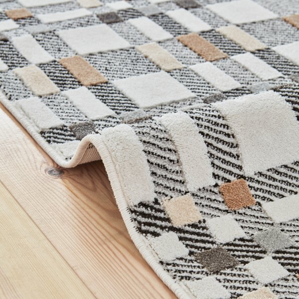 Kaşmir Halı 7/24 İskandinav Tartans 120x180 cm