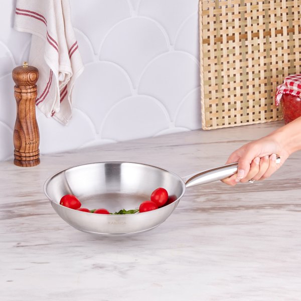 Karaca Bianca Çelik Tava 24 cm
