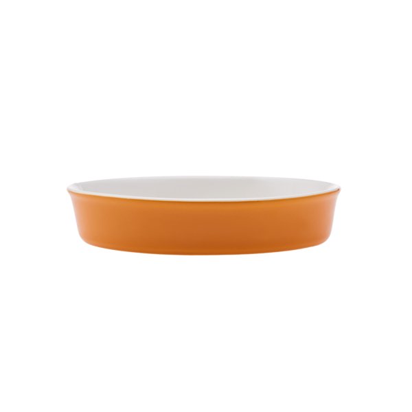 Karaca Lyra Turuncu Oval Fırın Kabı 25 cm