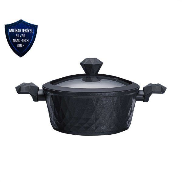 Karaca Bio Diamond Antibakteriyel Kulp İndüksiyon Tabanlı 20 cm 2,6 Lt Tencere