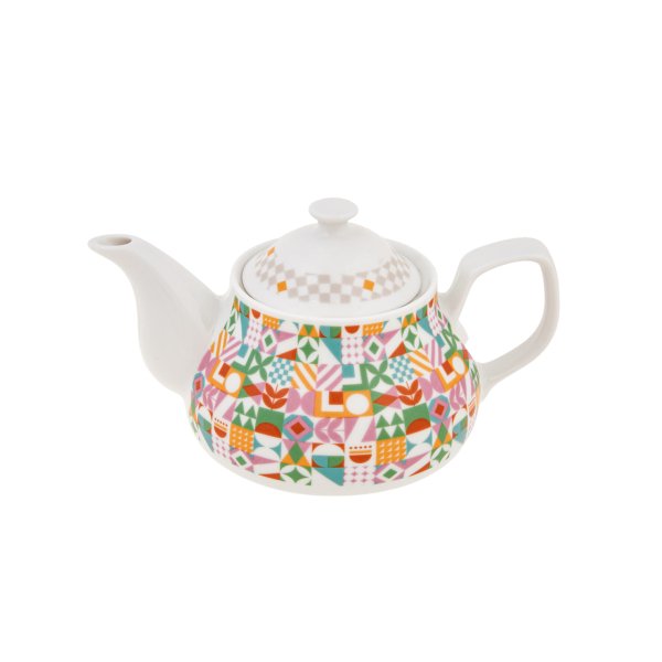 Karaca Lyria Midi Porselen Demlikli Çaydanlık Takımı