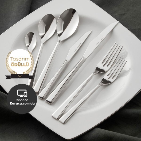Karaca Çatal Kaşık Bıçak Valley 84 Parça Elegance Kutulu