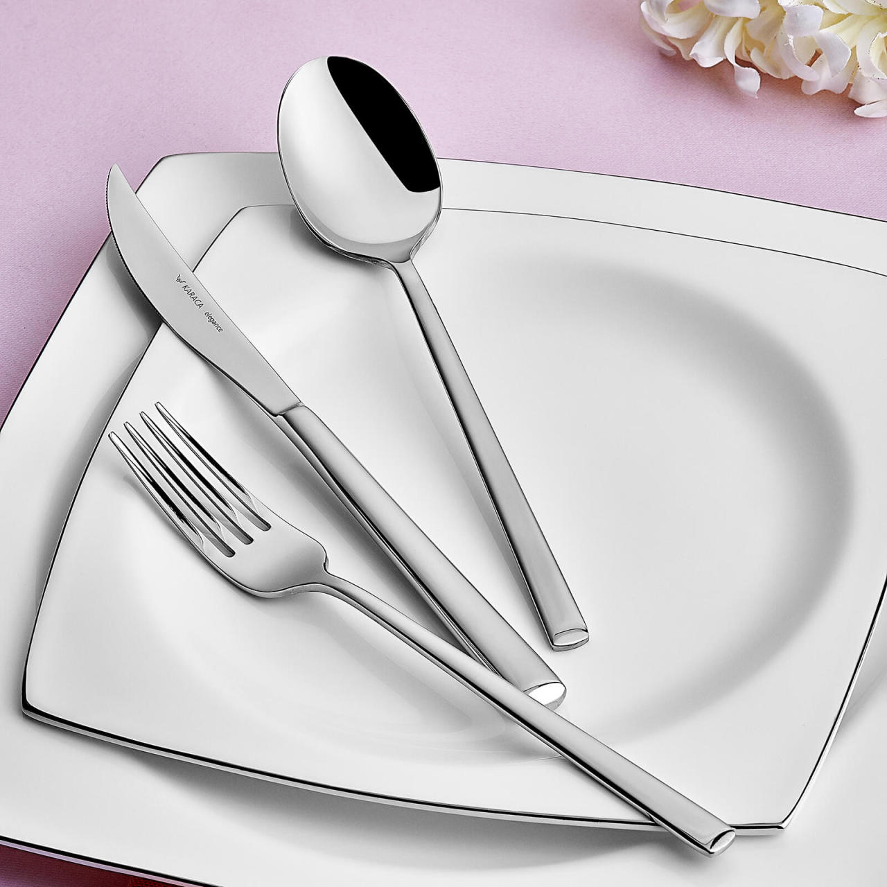 Karaca Çatal Kaşık Bıçak 60 Parça Kutulu Tivoli