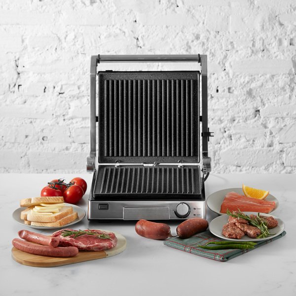 Karaca Biogranit Izgara ve Tost Makinesi Inox 2000W