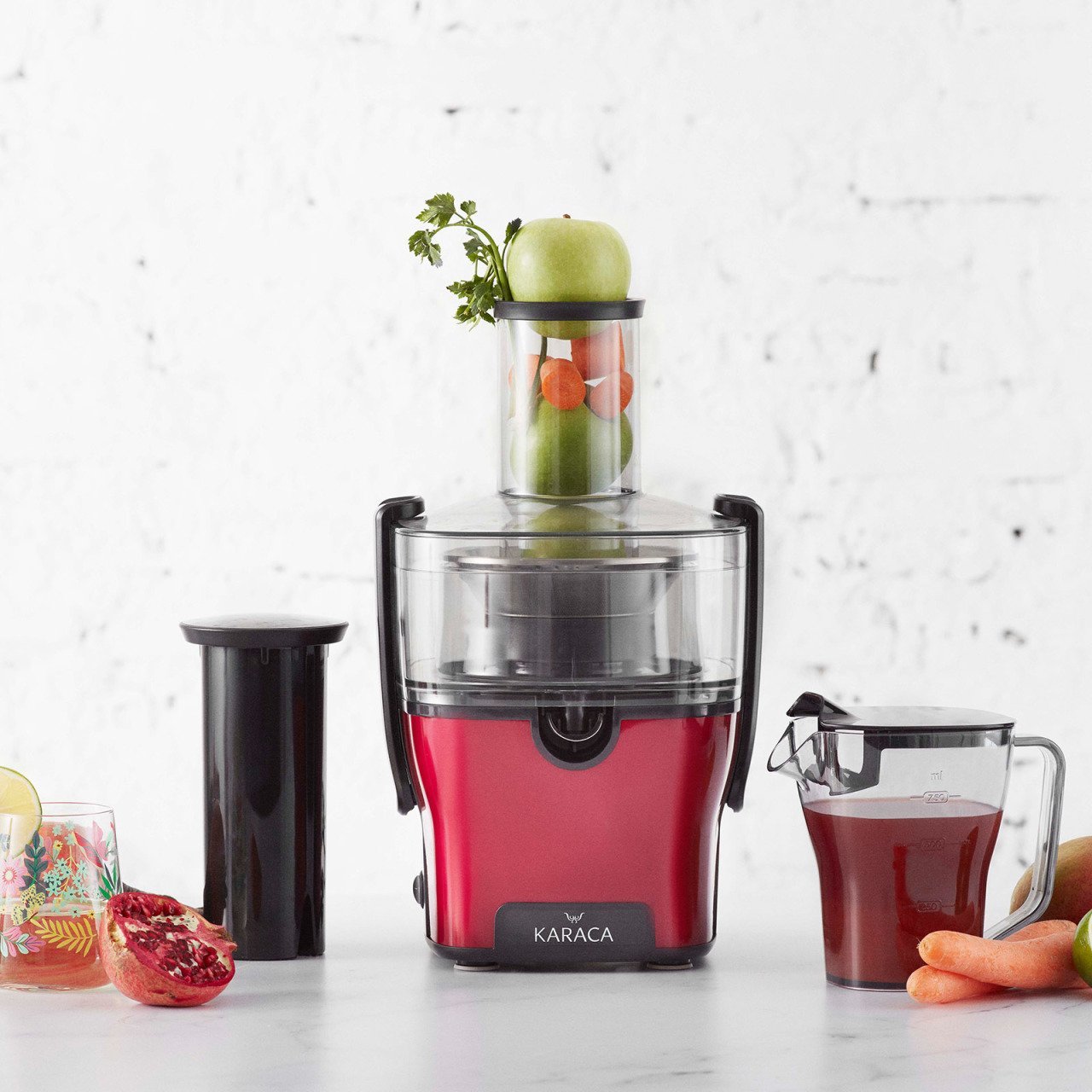 Karaca Maxvit 1501 Katı Meyve Sıkacağı Çelik Purplegold