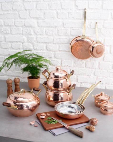 Karaca Mesopotamia Bakır Mini Tencere 8 cm