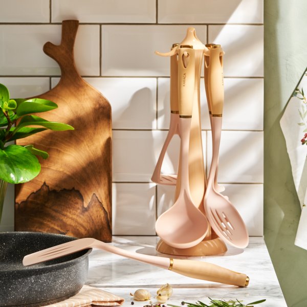 Karaca Milley 6 Parça Servis Seti Bej