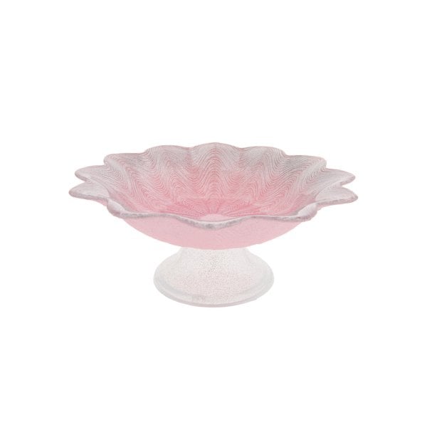Karaca Mimoza Ayaklı Lokumluk Pembe 22cm