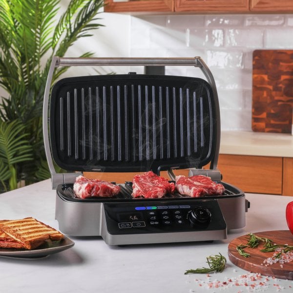 Karaca Multigrill XL Akıllı Otomatik Izgara Ve Tost Makinesi 8 Dilimli 9 Programlı 2100 W
