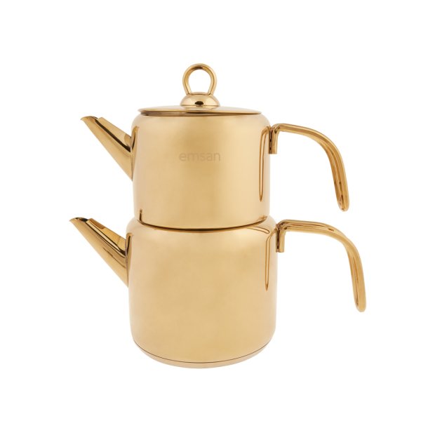 Emsan Miras Goldinox Çaydanlık Takımı