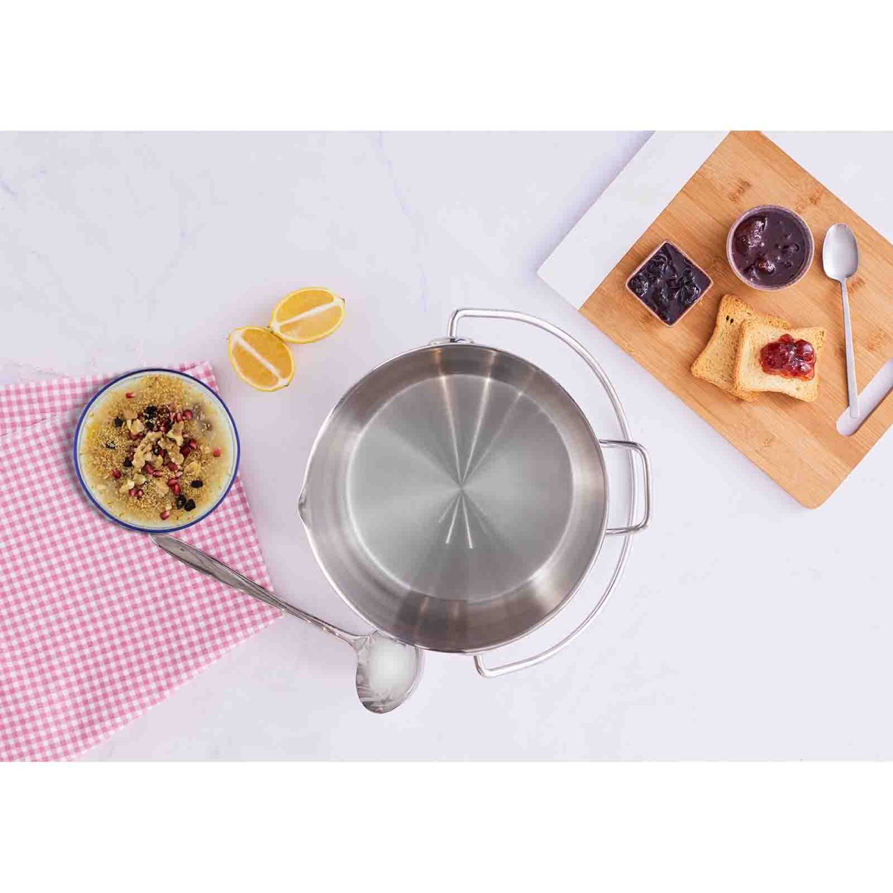 Karaca Mutfaksever Çelik Reçel Ve Aşure Tenceresi 28x18 cm