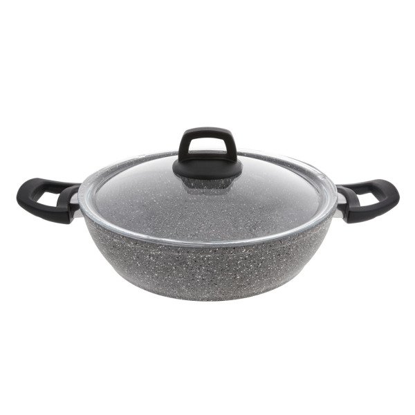 Emsan Nero Grey 7 Parça Granit Tencere Seti