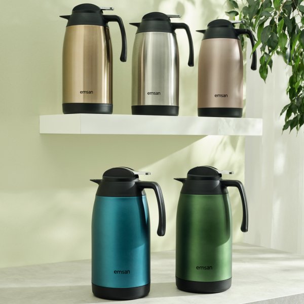 Emsan New Vega Termos Rose Gold 2,1 Litre