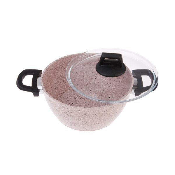 Emsan Oasis-s Lavander 7 Parça Granit Tencere Seti