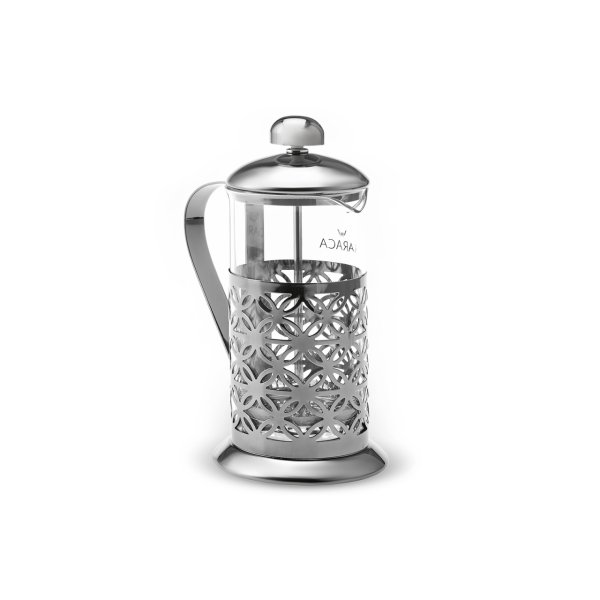 Karaca Coffee Bean French Press Black Flower 350 Ml