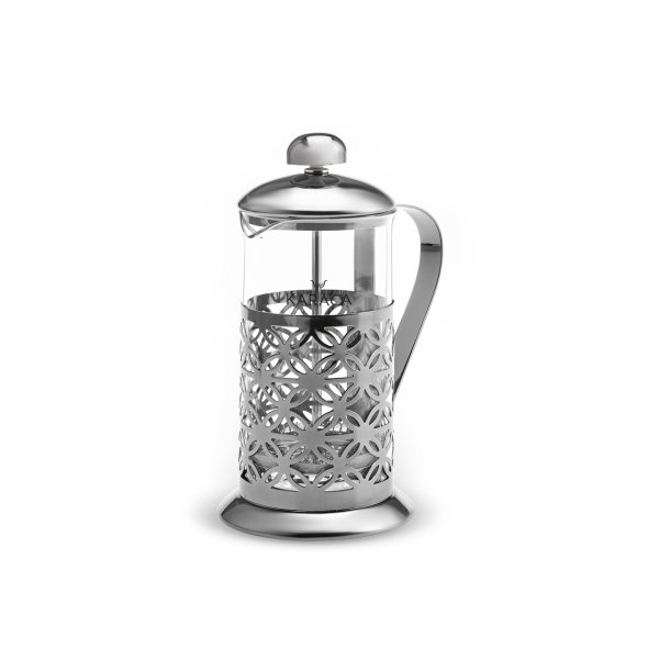 Karaca Coffee Bean French Press Black Flower 350 Ml