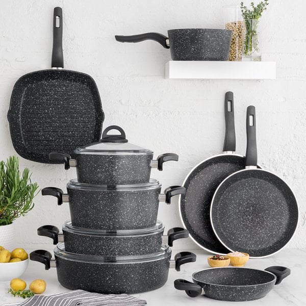 Karaca Dark Stone Bio Granit Karnıyarık Tencere 26 cm