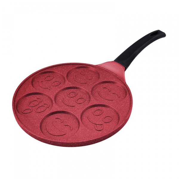 Emsan Smile Kırmızı Pankek Tavası 26 cm