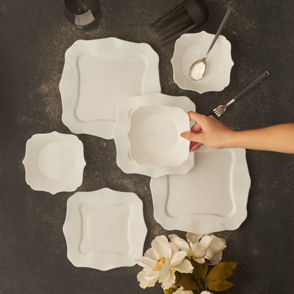 Karaca Olivia 18 Parça 6 Kişilik Yemek Takımı