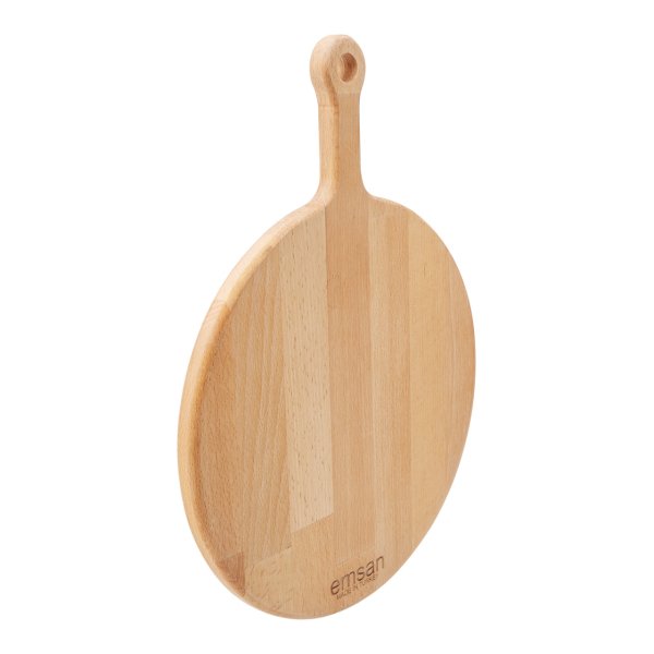 Emsan Timber Yuvarlak Sunum&Kesme Tahtası