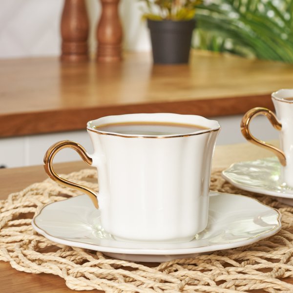 Karaca Parka 2 Kişilik Çay Fincanı Takımı