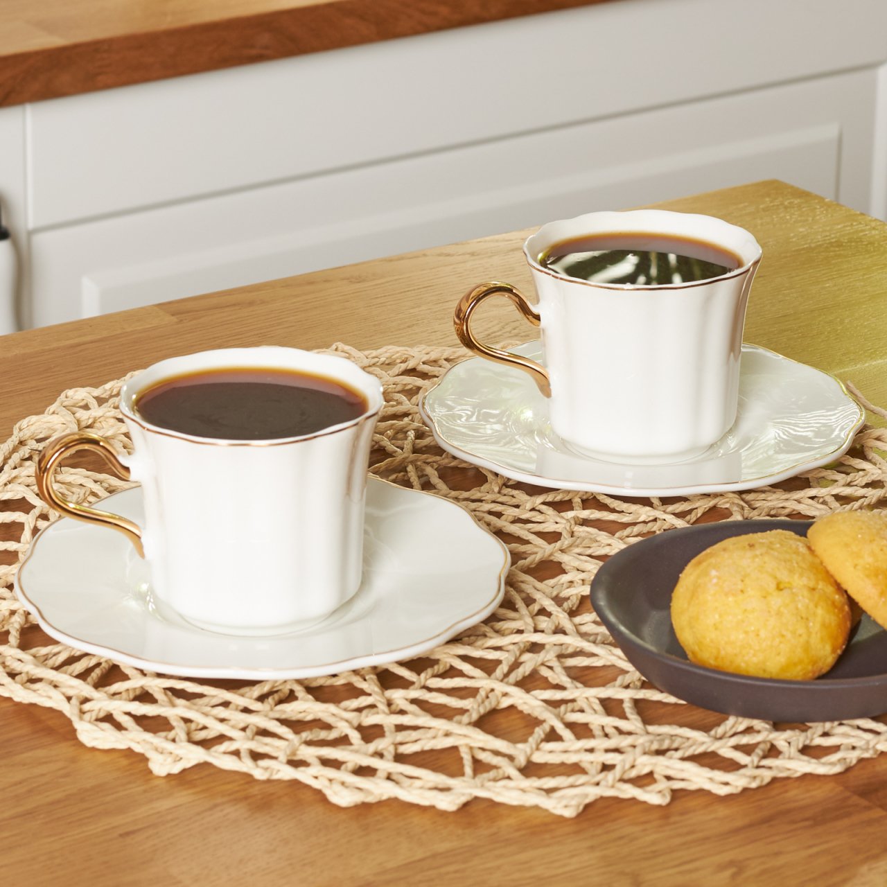 Karaca Parka 2 Kişilik Çay Fincanı Takımı