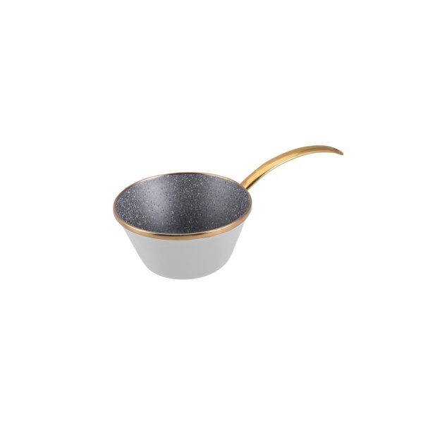 Emsan Troy Konik Sosluk Beyaz 14 cm