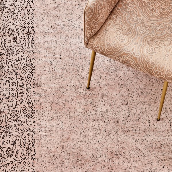 Kaşmir Halı Viskon Premium Damask Vizon 80x150 cm