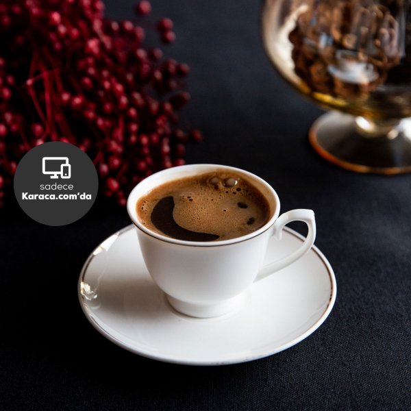 Karaca Elicia 6 Kişilik Kahve Fincan Takımı 80 ml