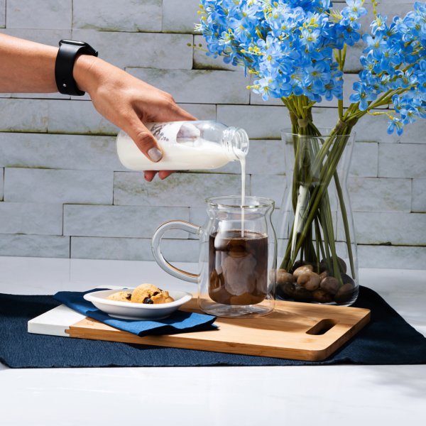 Karaca Pia Çift Cidarlı Milk Kupa/Mug