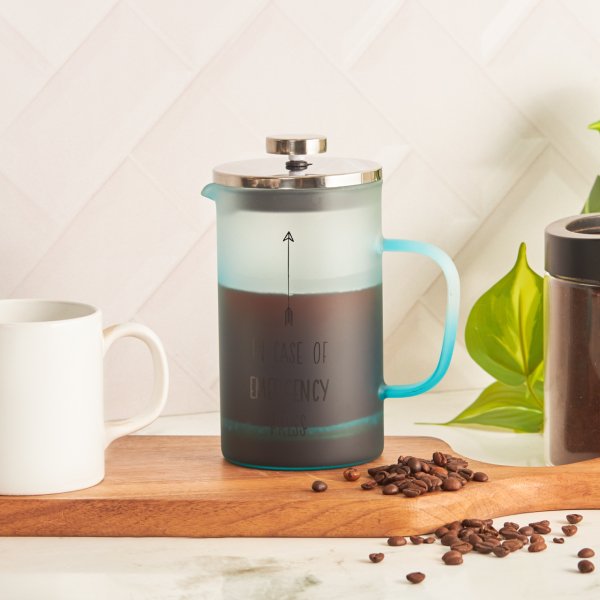 Karaca Emergency Frenchpress Mavi 600 ml