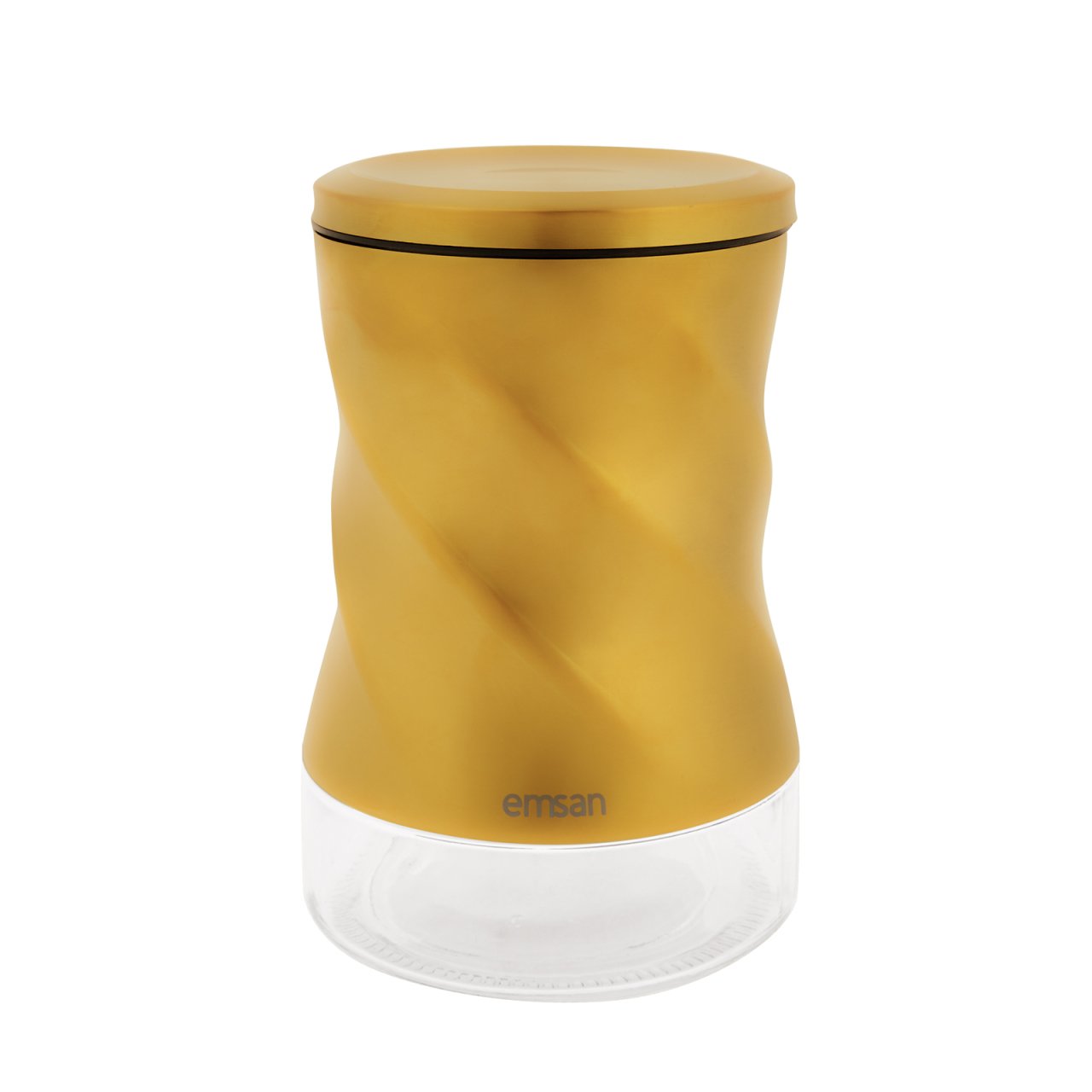 Emsan Twister Küçük Boy Kavanoz Gold
