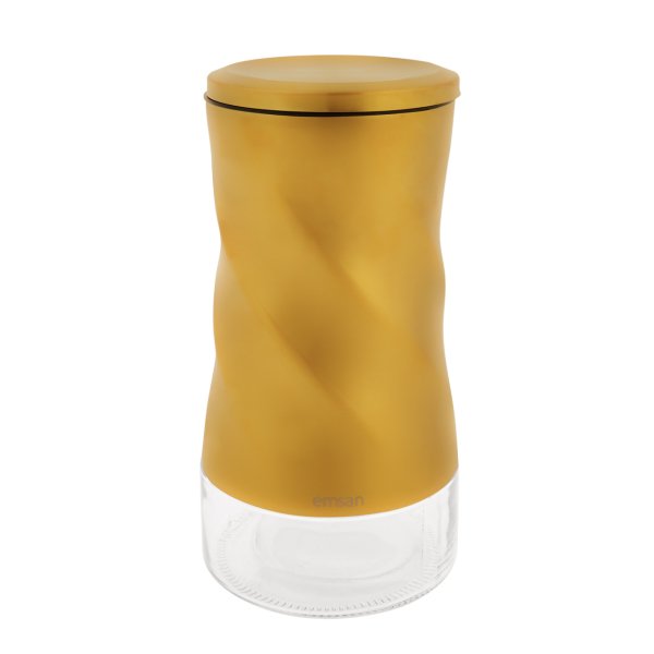 Emsan Twister Orta Boy Kavanoz Gold
