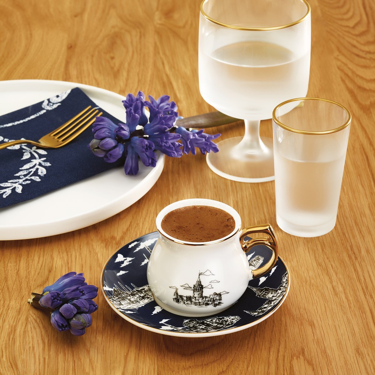 Emsan Yeditepe 6 Kişilik Kahve Fincanı Takımı 90 ml