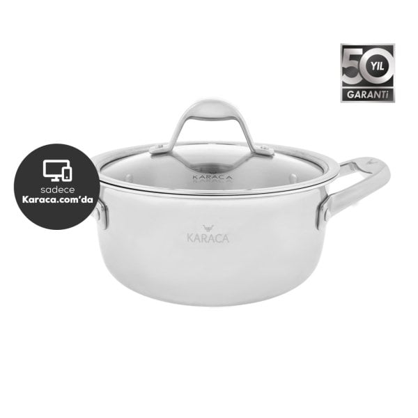 Karaca Power Steel 3 Ply Tencere 20 cm 2,6 Lt