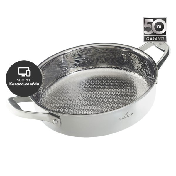 Karaca Power Steel 3 Ply Karnıyarık Tencere 30 cm