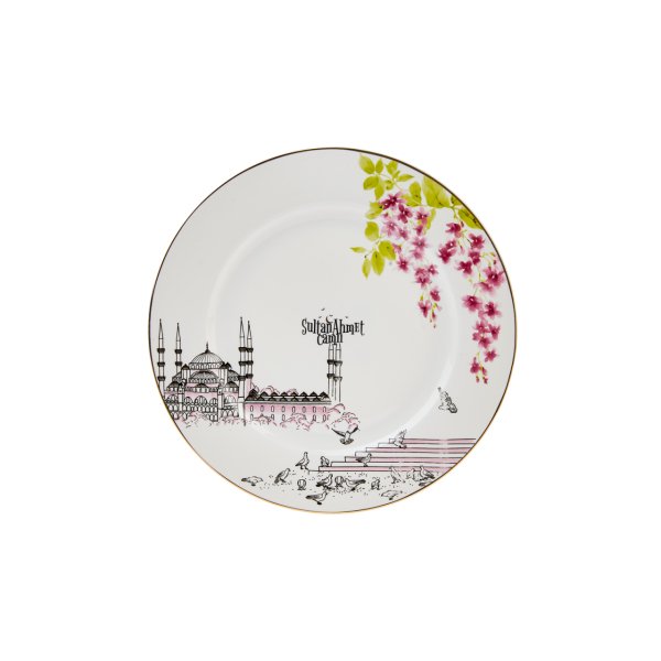 Karaca Erguvan Sultanahmet Pasta Tabağı