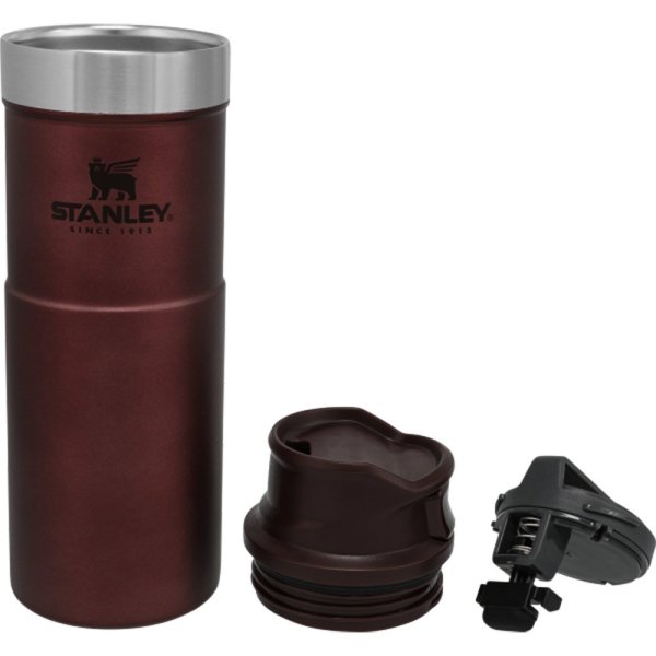 Stanley Klasik Trigger Action Bordo Seyahat Bardağı El Termosu 0,47 Lt