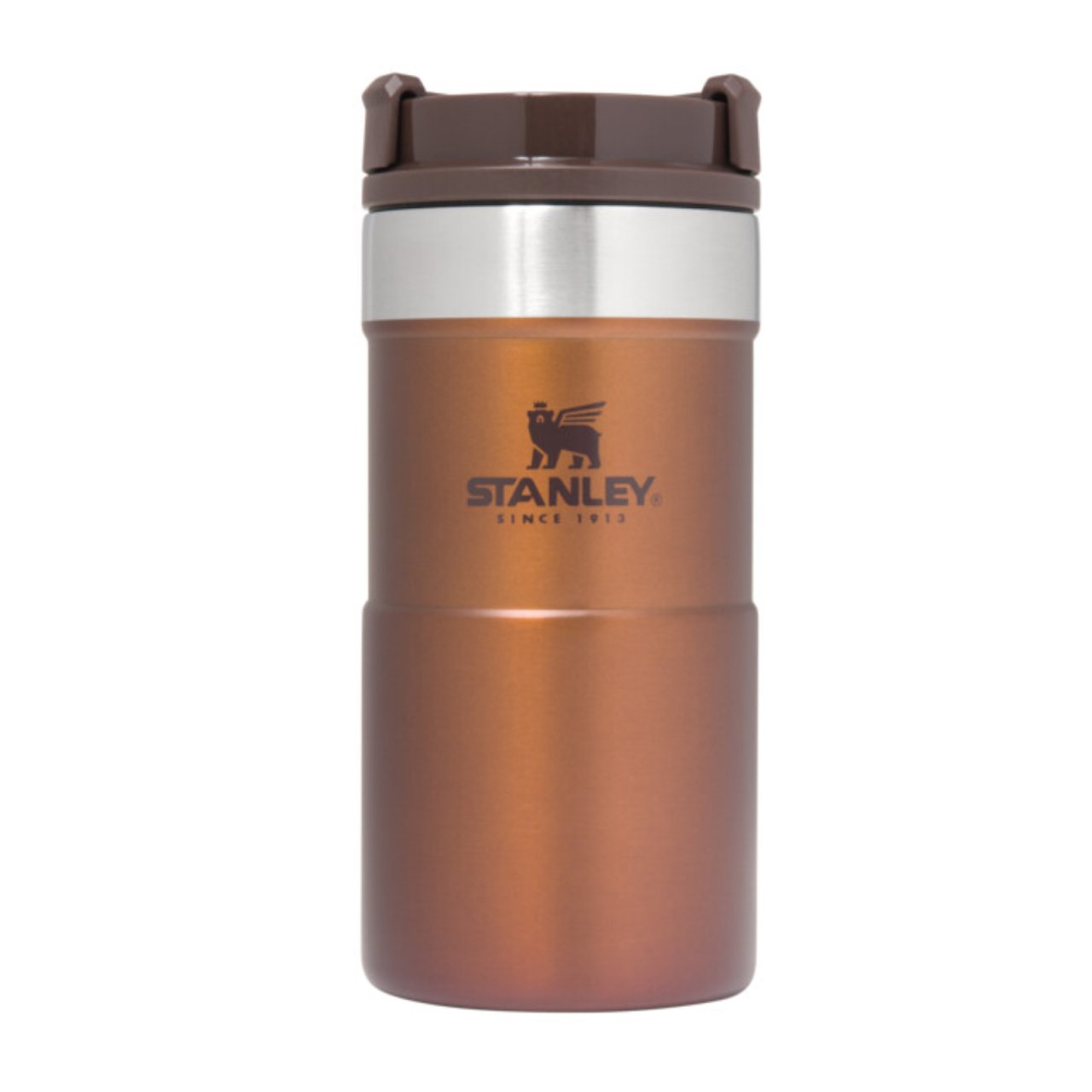Stanley Neverleak Travel Kahverengi Termos 0.25 LT