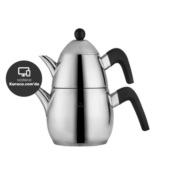 Karaca Tokyo Mini PowerSteel Pro 316 Çelik Çaydanlık Takımı